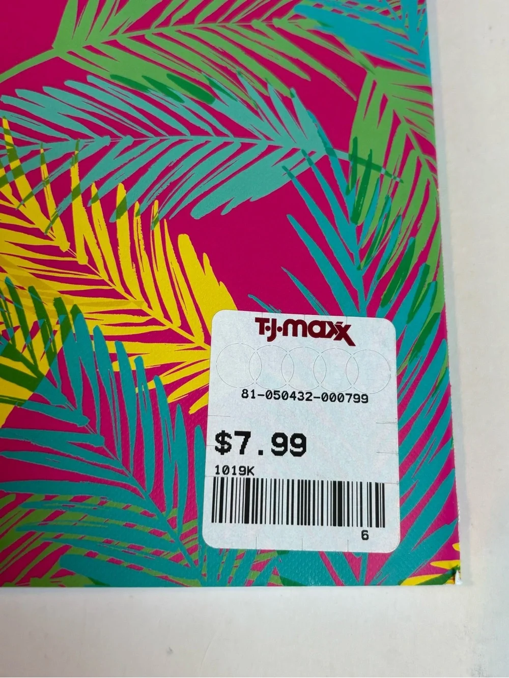 NEW Set of 6 Tropical Paradise Lined Notebooks Journals OCS Designs